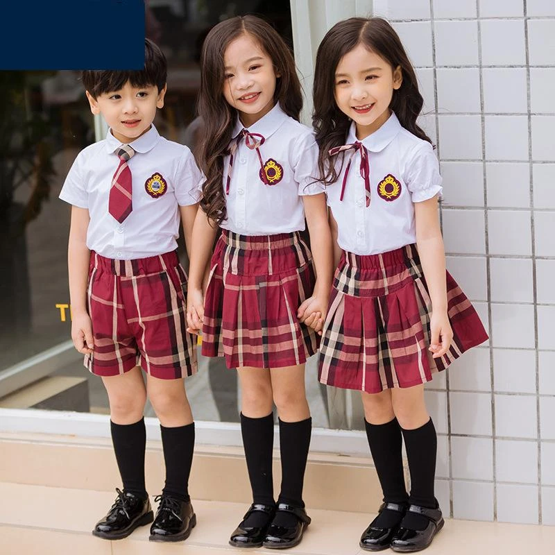 Korean Girl Boy School Uniforms | Plaid School Uniforms Girls - Children - Aliexpress