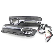 Подходит для Audi A4 B8 09-11 лет установка дневная ходовая противотуманная фара коробка комплект