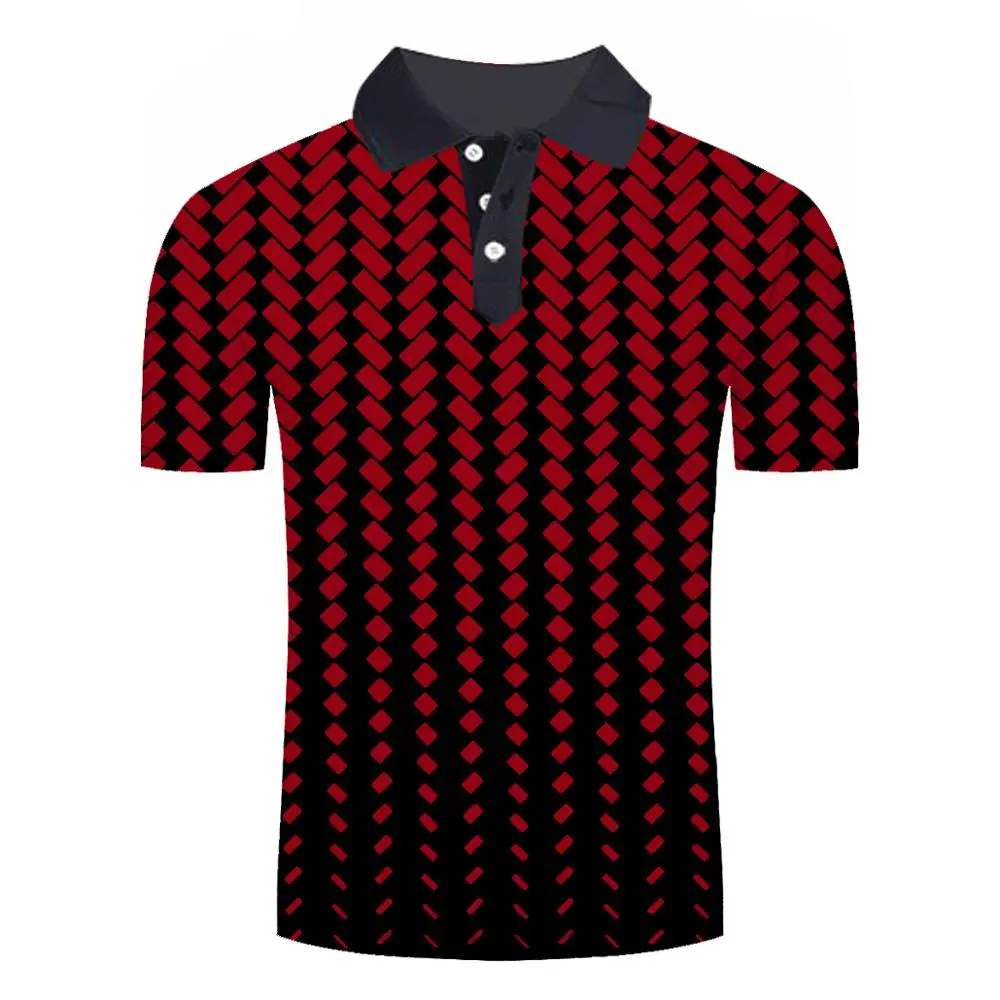 Summer 3D Print Vortex Polo shirt Breathable Cool Colorful Short Sleeve Tops Casual Hypnosis whirlpool Shirts Men Clothing | Мужская