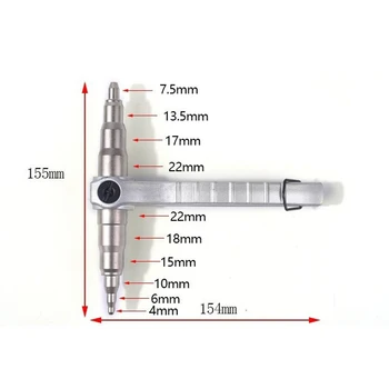 

2020 Hot refrigeration Soft Copper Pipe Manual Tube Expanders Air Conditioner Copper Pipe Tool Tube Expander the nozzle