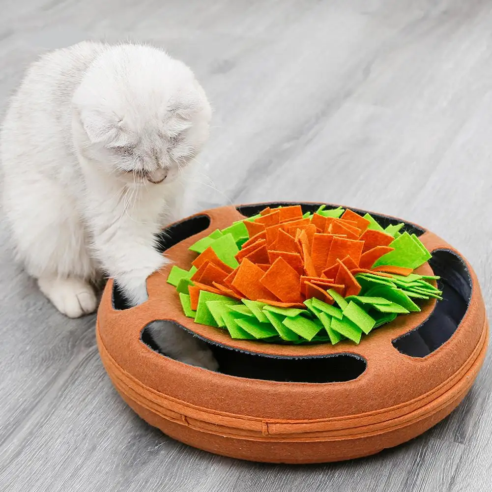 

Pet Snuffle Mat Dogs Sniffing Training Blanket Food Feeding Blanket Relieve Stress Pad Nosework Puzzle Toy Pet Puzzle Nose Mat
