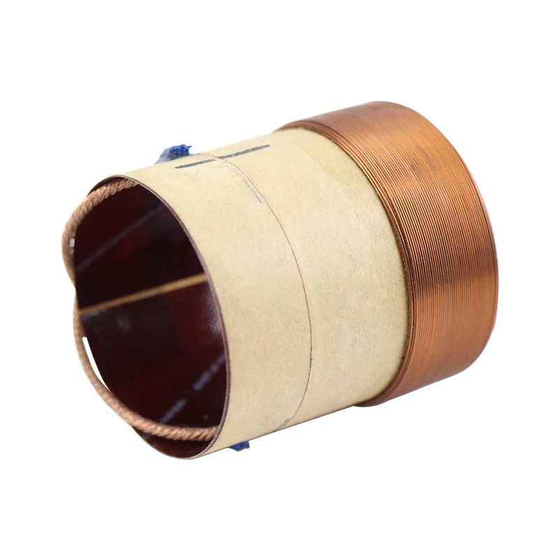 SHEVCHENKO 38.5mm 8Ohm Bass Voice Coil 4-Layer Rround Copper Wire Coil Speaker Accessories Fiberglass Material 2pcs