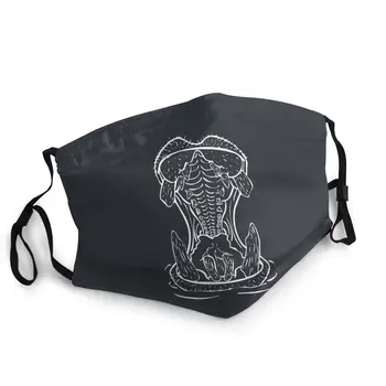 

Hippo Adult Reusable Face Mask Pattern Dust Mask Protection Mask Respirator Mouth Muffle