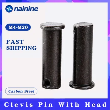 

GB882 [M4-M12] Dowel Pin Flat Head Cylindrical Pin With Hole Black Carbon Steel B161