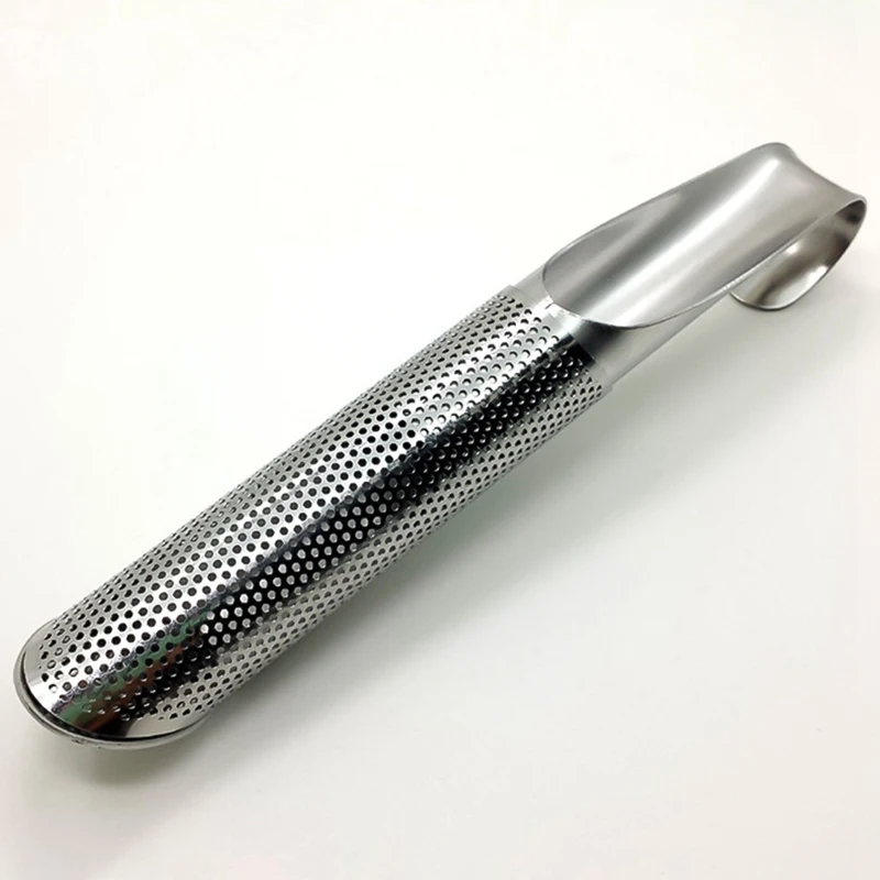 Stainless Steel Tea Infuser Pipe Design Strainer Steeper Reusable Bag Fine Mesh Filter For Loose Leaf Herbs Teaware | Дом и сад