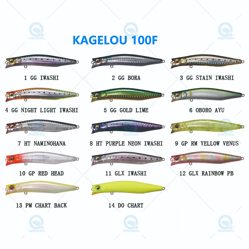 Megabass - 【新品、未開封】KAGELOU 100F DO CHART、GG BORA Megabass - 【新品、未開封】KAGELOU 100F DO CHART、GG BORAの