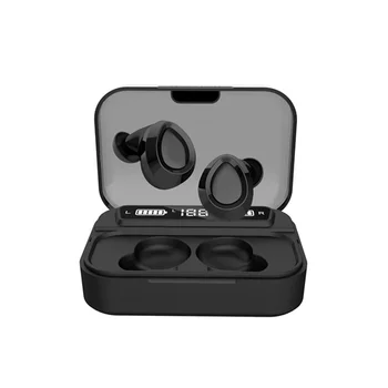 

Hangreat Bluetooth 5.0 Earphone i37 Wireless Earbuds with LED Battery Display