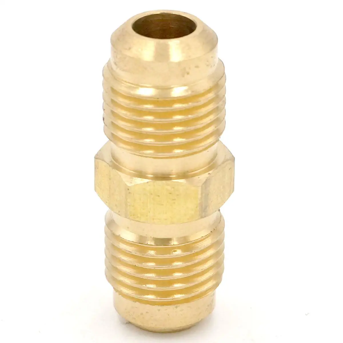 SAE Thread 1/2"-20 UNF Fit Tube OD 5/16" Straight Brass 45 Degree Pipe Fitting Adapter | Обустройство дома