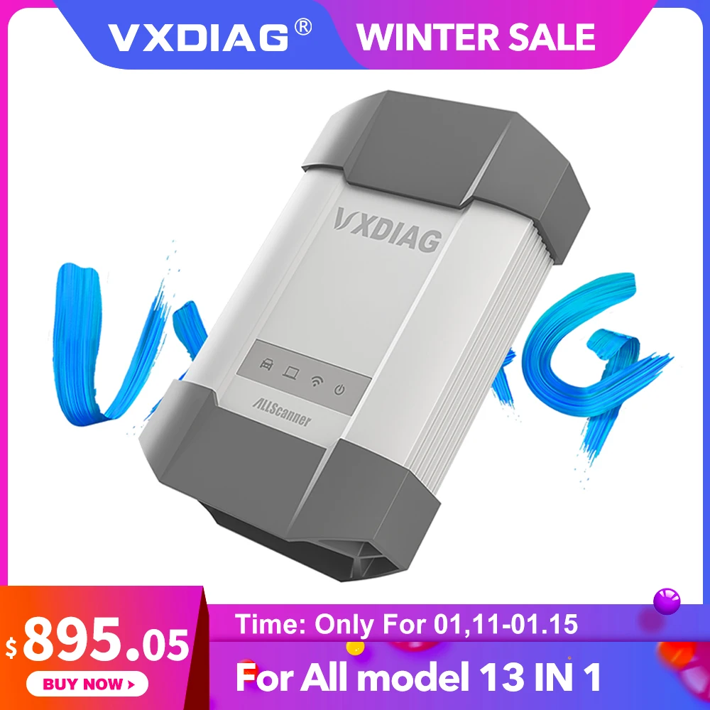 Диагностический сканер VXDIAG диагностический инструмент 13 в 1 для всех моделей BMW