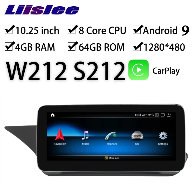 

Car Multimedia GPS Audio Radio For Mercedes Benz MB E Class W212 S212 E200 E350 2009~2016 wireless CarPlay NTG Navigation NAVI