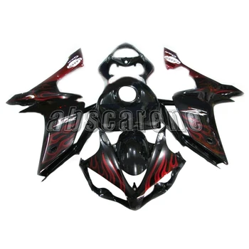 

Complete Fairings for Yamaha YZF1000 R1 2007 2008 YZF 1000 R1 07 08 Injection ABS Plastic Bodywork Panels Kits Black Red Cowls