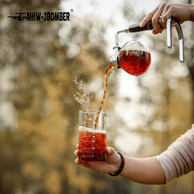 Mhw-3Bomber Kávémegosztó Edény 500 Ml Üveg Újrafelhasználható Hőálló Mérés Csésze Csepp Kávéfőző Szerszámok Barista Kiegészítők - Image 5