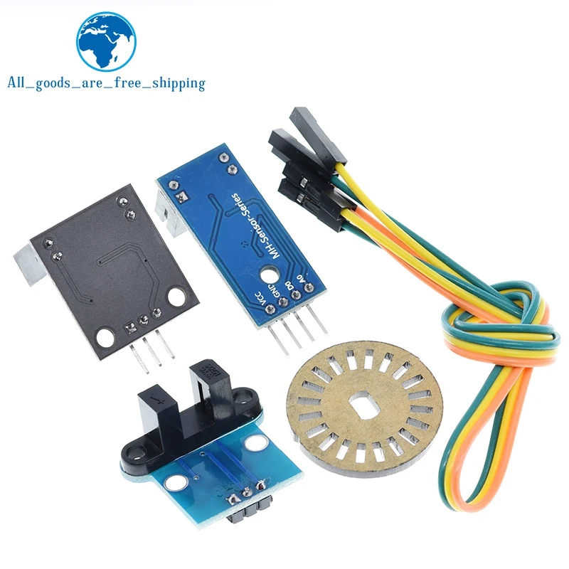 Slottype Optocoupler Module Speed Measuring Sensor for Arduino 3.3V5V JB Other Sensors