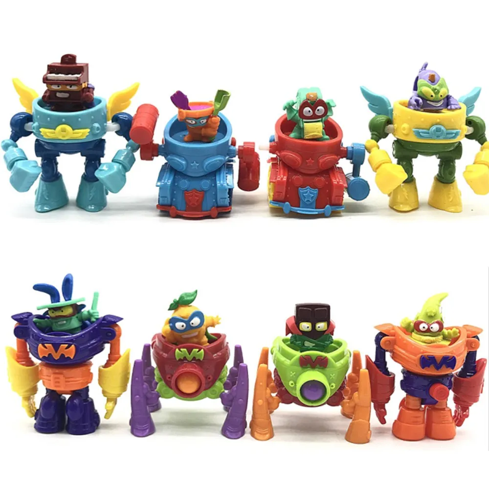 Super Zings superzings Series 3 Superbots robot Figures ToyCollection Dolls Toys(doll random) |