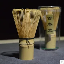 100 Матча зеленый чай венчик для пудры матча бамбуковый венчик бамбуковый Chasen Полезная щетка инструменты кухонные принадлежности