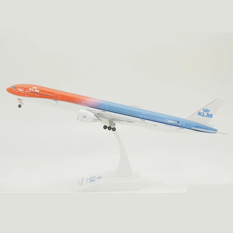 37 см Королевский голландский самолет авиакомпании KLM оранжевый гордость Боинг B777