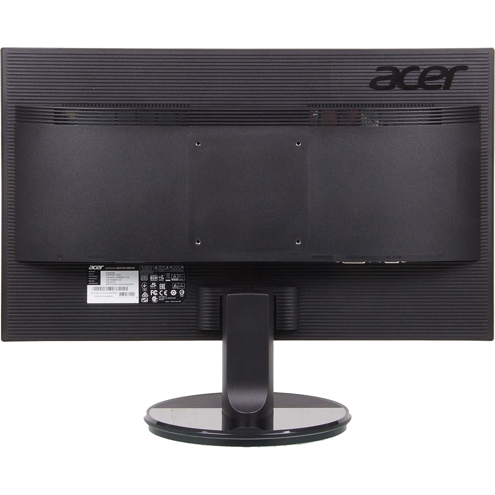 Монитор Acer 21.5" K222HQLCbid черный IPS LED 4ms 16:9 DVI HDMI Mat 250cd