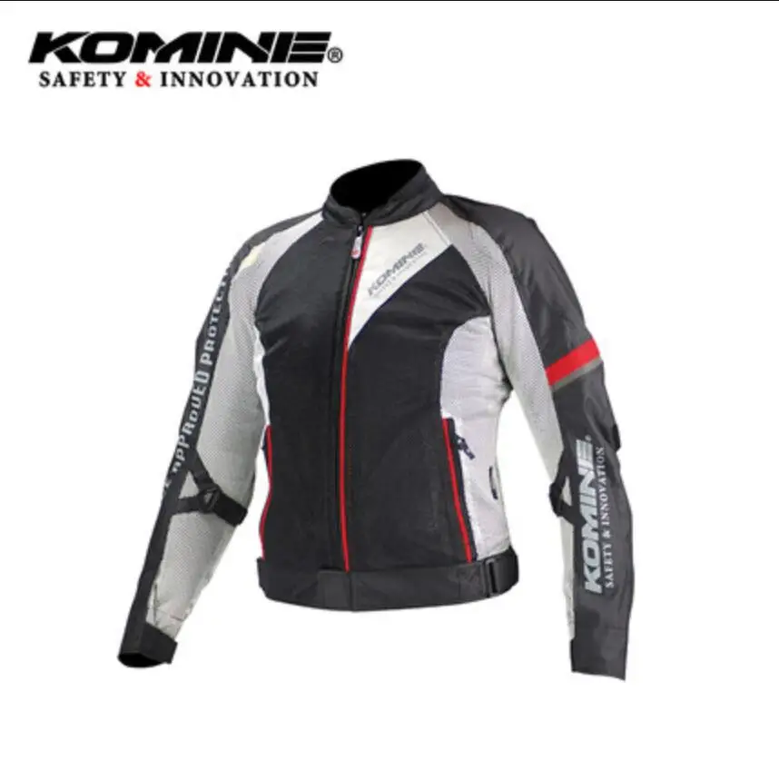 Новинка для KOMINE JK098 мотоциклетная летняя дышащая сетчатая куртка для верховой езды M/XXXXL