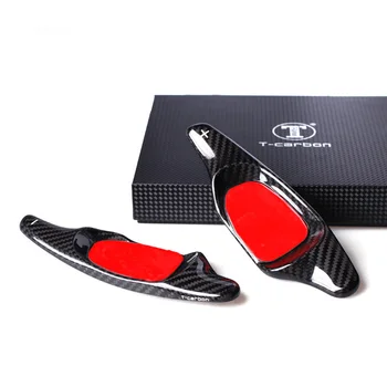 

Carbon Fiber Steering Wheel Paddle Extension Shifter Cover Trim For Audi A5 S3 S5 S6 SQ5 RS3 RS6 RS7 2015 2016 2017 2018