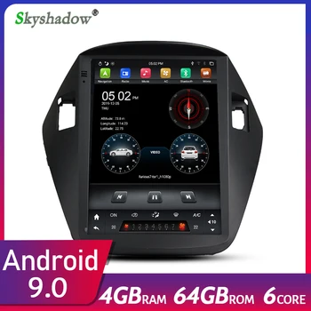 

Vertical Tesla Car DVD Player DSP IPS PX6 Android 9.0 4G +64G SIM GPS Radio Wifi BT For Hyundai IX35/Tuscon 2010-2015