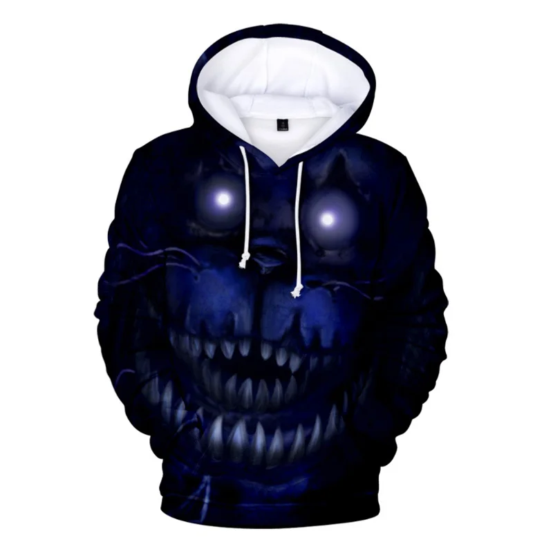 13 Игра Five Nights At Freddy's FNAF Косплей золотой Фредди Fazbear Foxy Бонни и Чика Mangle толстовки на молнии пальто Топы - Цвет: 13