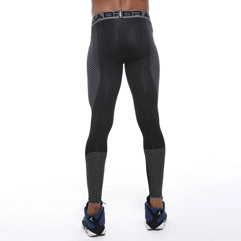 Новинка 2019 мужские штаны для бега спортивные брюки эластичные леггинсы