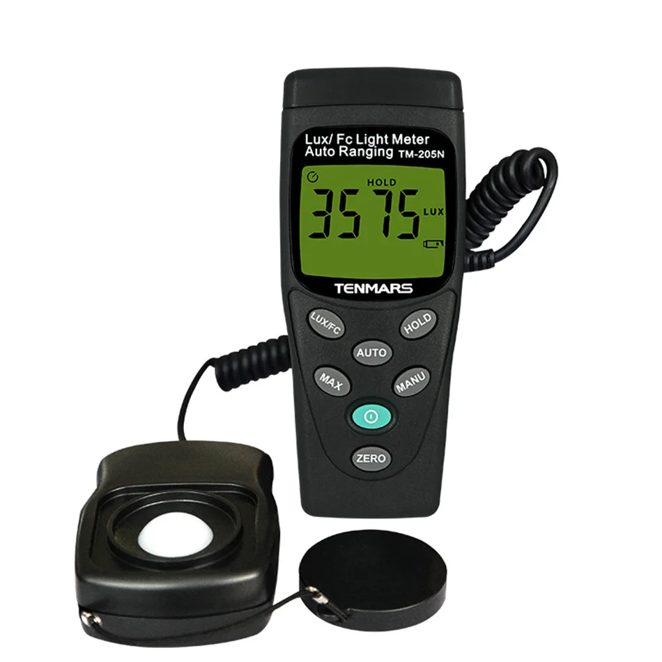 

TM-205N Handheld Digital Illuminator Split Type Photometer Imported Visible Light Meter