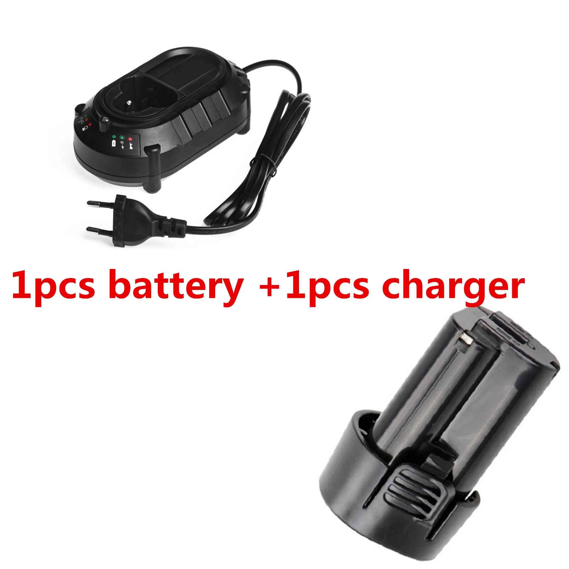 1 шт. батарея для Makita 3000 мАч 10,8 В BL1013 BL1014 LCT203W 194550-6 194551-4 литий-ионный Электрический Электроинструмент+ 1 шт. зарядное устройство с вилкой европейского стандарта - Цвет: battery add charger
