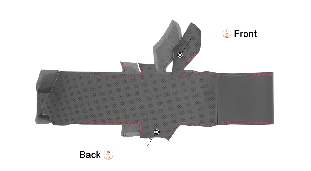 区别皮套正反面