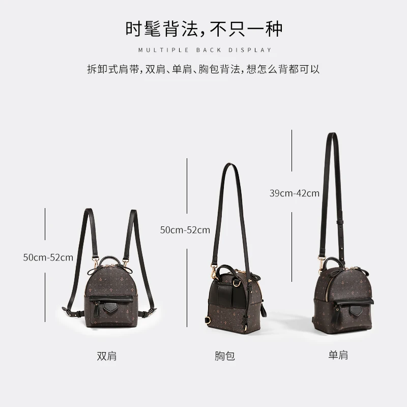 

2019 PVC Small Shoulder Chest Package Casual Design Cheap Preppy Girls Chic Water Proof Backpack for Women