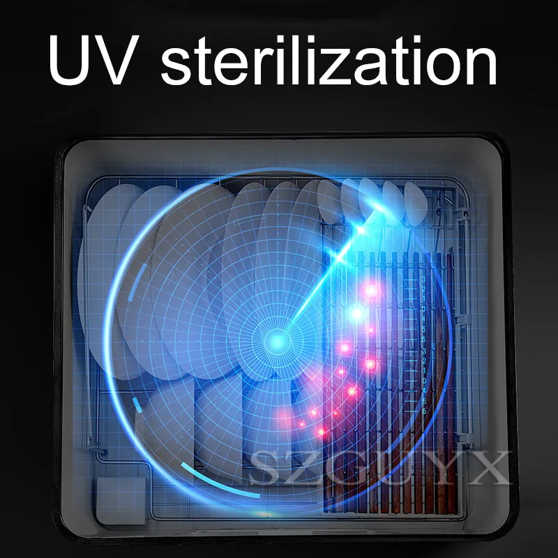 Посудомоечный автомат для мелкого бытового применения Настольный UV высокая температура посуда для стерилизации стиральная машина посудомоечная машина для кухни 220 2KW