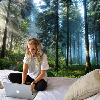 

Natural Forest Wall Tapestry Elegant Mandala Tapestries Wall Hanging Psychedelic Trees Boho Hippie Wall Cloth - Have A Great Day