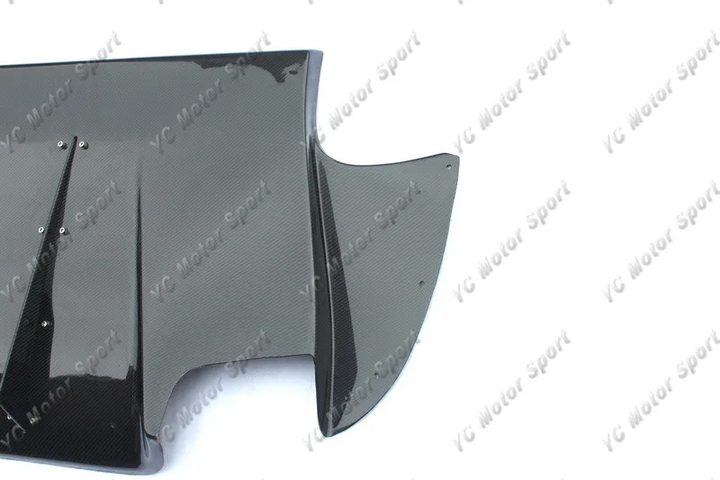 2005-2007 Mitsubishi Evolution EVO 9 JDM Varis Style Rear Bumper Diffuser CF (3)