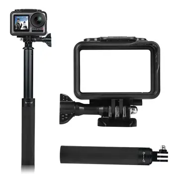 

Camera Protector Border Handheld Selfie Stick Monopod Tripod for DJI OSMO Action for Domestic Sports DV Ant Puppy Sports DV