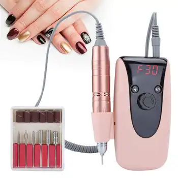 

Uv Lamp Electric Nail Drill File Portable Professional Nail Art Drill Manicure Pedicure Machine Nail Lamps