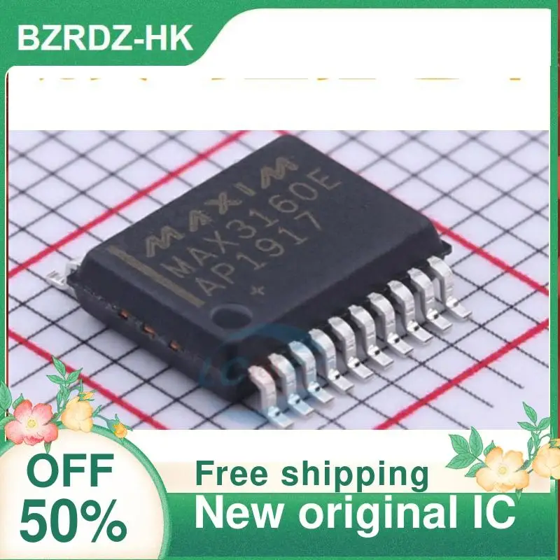 

2 шт. MAX3160EAP + T MAX3160EAP SSOP20 новый оригинальный IC