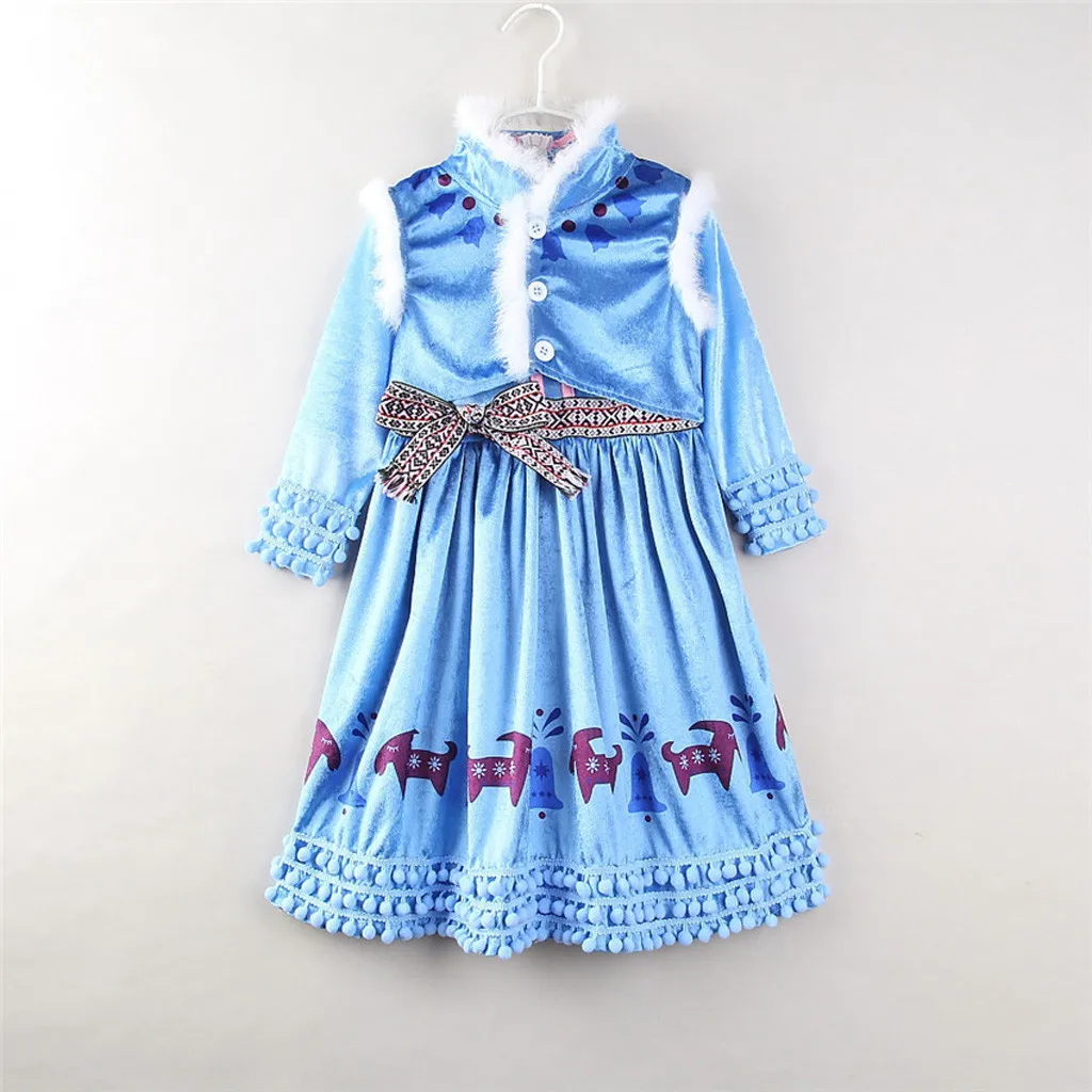 Платье для маленьких девочек; нарядные вечерние платья принцессы; карнавальный костюм; Платье с принтом; комплект с жилетом; vestido; Детские платья для девочек