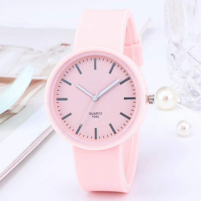

New Fashion Women's Watches Ins Trend Candy Color Wrist Watch Sports Silicone Jelly Watch Reloj Mujer Clock Gifts for Women