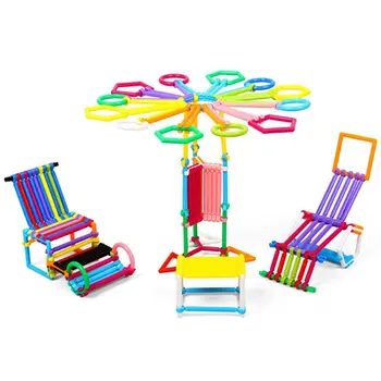 

315pcs Magic Smart Stick DIY Variety Models Building Blocks Wisdom Bar Kindergarten Early Childhood Education Toy for child gift