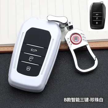 Portachiavi auto per Toyota Key cover per Chr Rav4 Auris Avensis Prius Aygo Camry Corolla Land Cruiser 200 Prado Crown Car key fob - Portachiavi auto per Toyota Key cover per Chr Rav4 Auris Avensis Prius Aygo Camry Corolla