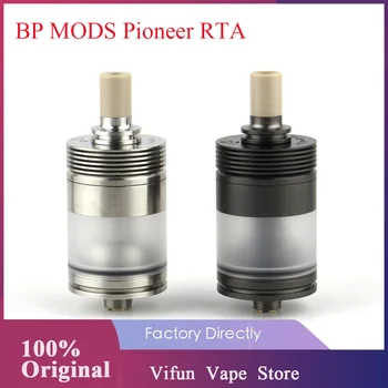 

Original BP MODS Pioneer RTA Atomizer with 2ml/3.7ml Capacity & Dual Airflow Contorl Chimney Straight Design Vape Tank vs Zeus X