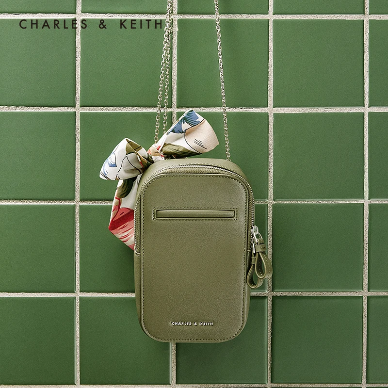 CHARLES＆KEITH Новинка на Осень 2020 CK6-30680877Женская сумка через плечо Модная одно с