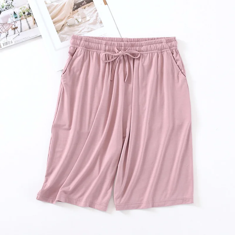 Modal Ladies Pajamas Pants Summer Nightwear Nighty Trousers Sleepwear Pyjama Bottoms Women Lounge Pant Plus Size M-XXL_ecoleips.com