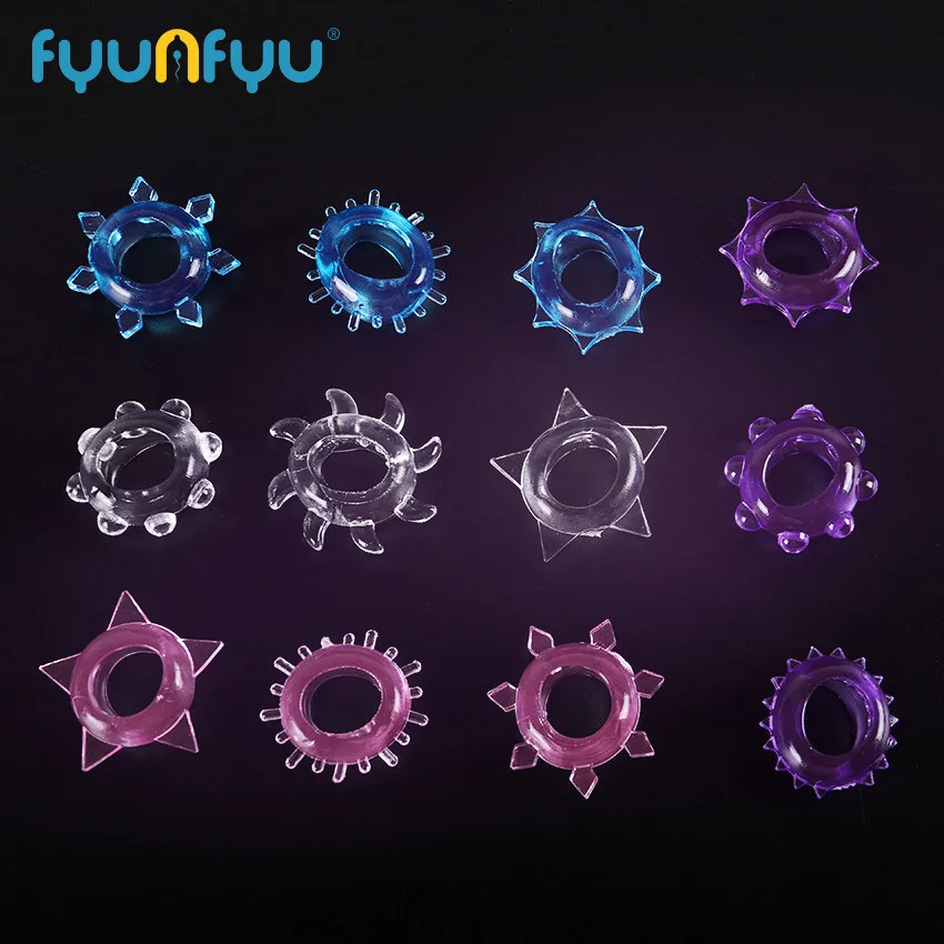 5 Pcs  Ring Time Premature Ejaculation Delay Impotence Aid Erection Enhancer Sex Toys For Adult Men Sex Produc_voghion.com