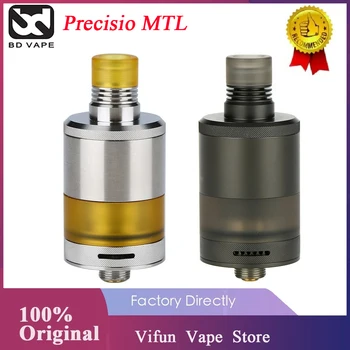 

In stock BDvape Precisio MTL RTA With 2.7ml Capacity & 22mm RTA Atomizer Electronic Cigarette MTL and DL Vaping Tank vs Zeus X