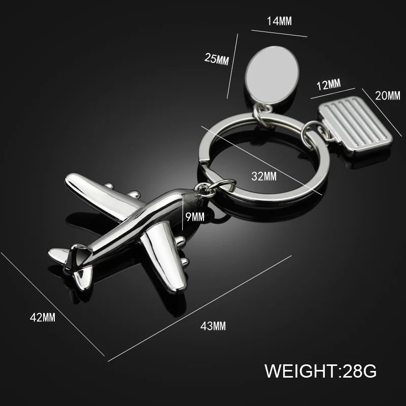 plane key ring