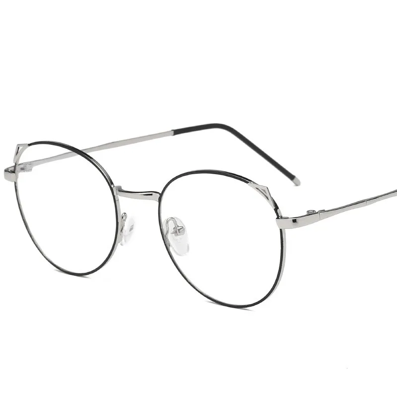 SEEMFLY пресбиопические очки прозрачные диоптрийные металлические женские оптические очки овальные очки для чтения оптические очки 0to 4