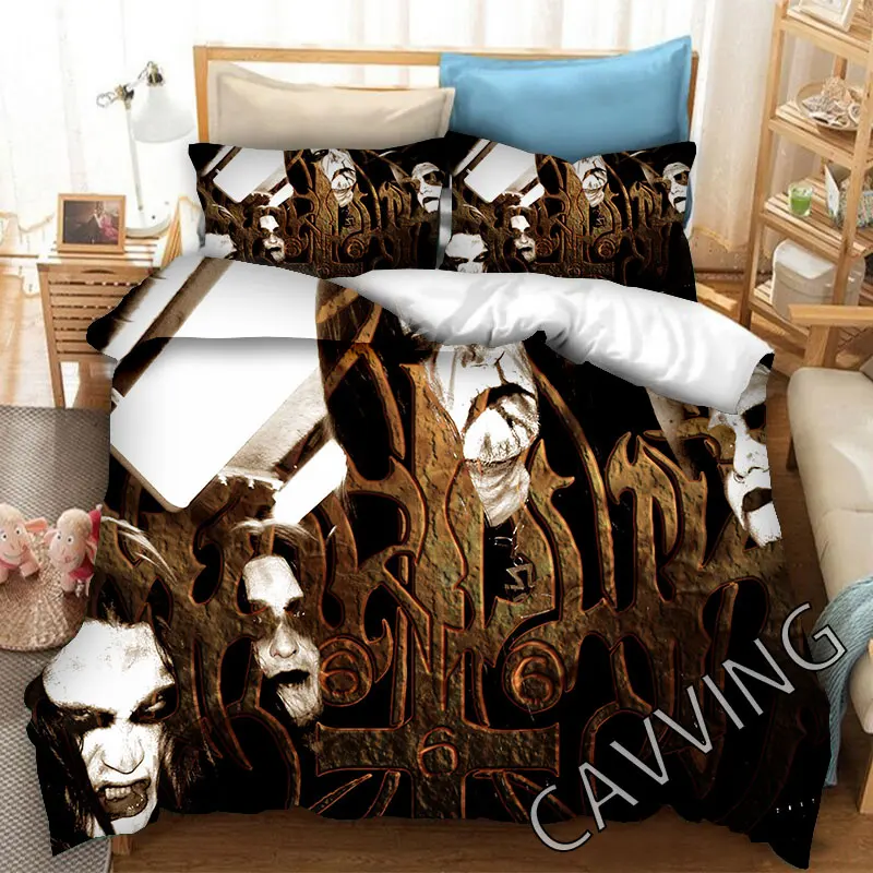 Marduk BAND  3D Printed Bedding Set Duvet Covers & Pillow Cases Comforter Quilt Cover (US/EU/AU Sizes)  H02 