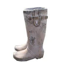 Креативный непромокаемый ботинок цветочный горшок Ретро пол посадка цветка Цветочный декор в помещении гостиная сад садовый декор цветочное ведро M2644