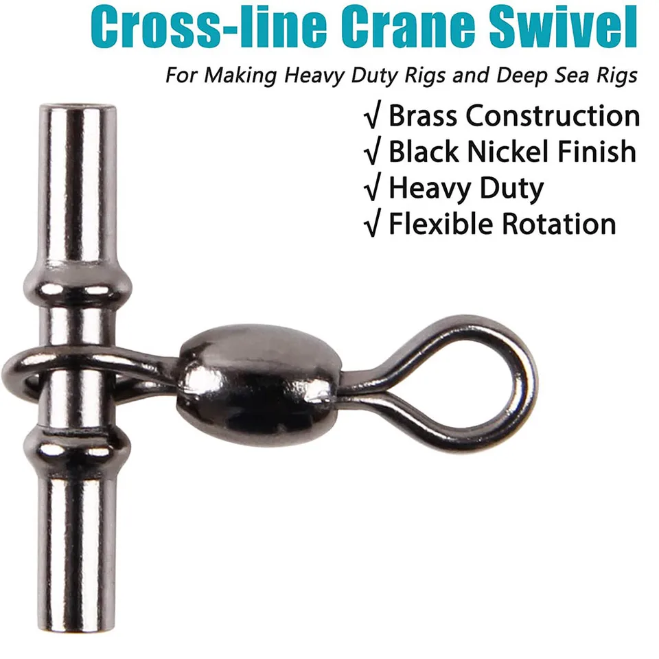 50 émerillons 3 Voies Pour Pêche – 1,5-3,0 Mm, Laiton, Neufs